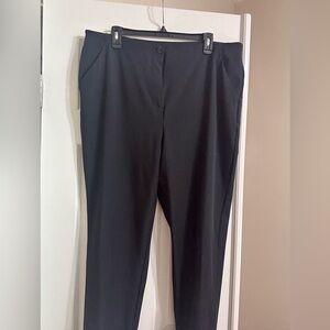 Worthington straight leg black pants size 18